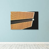 Startpaneel voor zonnecelvleugelboten canvas afdruk (Insitu (Houten vloer))