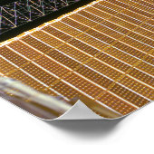 Startpaneel voor zonnecelvleugelboten poster (Hoek)