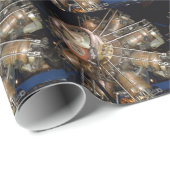 Startpapier voor het ompakken van Star-motoren Cadeaupapier (Rol Hoek)