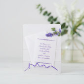 Startpapier voor weddenschap met lint kaart (Staand voorkant)