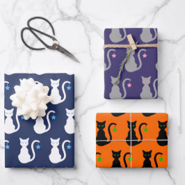 Startpapiervellen voor het laden van Star Cat Inpakpapier Vel