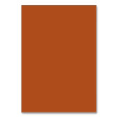 Startplan voor de bruiloft van terracotta kaart (Achterkant)