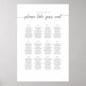 Startplan voor de sjabloon van elegante tekst poster (Voorkant)