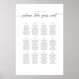 Startplan voor de sjabloon van elegante tekst poster