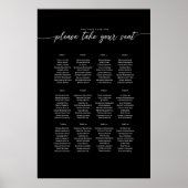 Startplan voor de sjabloon van elegante tekst poster (Voorkant)