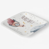 Startplanken voor buitenruimtes elke zondag papieren bordje (Gebogen)