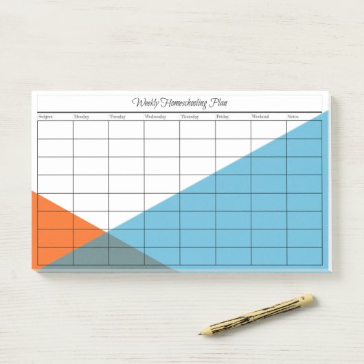 Startplanning na IT wekelijks Post-it® Notes (Op bureau)