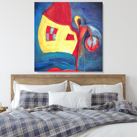 startpunt canvas afdruk (Insitu (Slaapkamer))