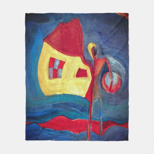 startpunt fleece deken (Voorkant)