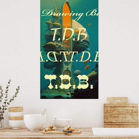 startpunt (TDB Logo) Poster (Keuken)