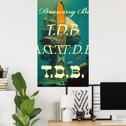 startpunt (TDB Logo) Poster (Thuiskantoor)