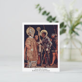 Startpunt van Erasmus van Mathis Grunewald Gothart Briefkaart (Staand voorkant)