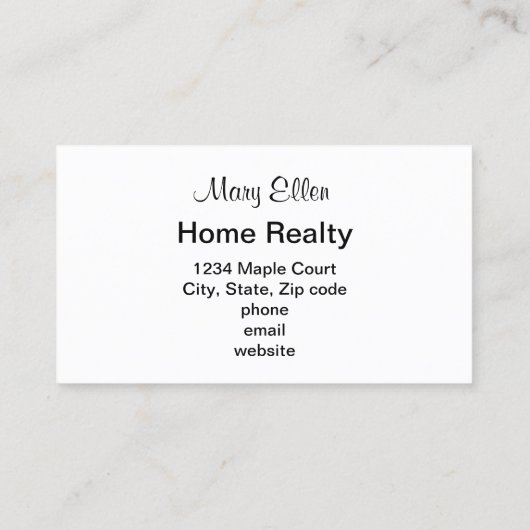 startpunt visitekaartje (Achterkant)