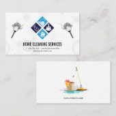 Startreinigingspictogrammen | Dusters Visitekaartje (Voorkant / Achterkant)