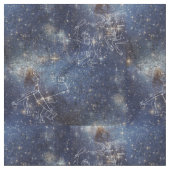 Startruimte-constellaties Fabric Stof (Close Up)