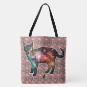 Startruimte in kat tote bag (Voorkant)