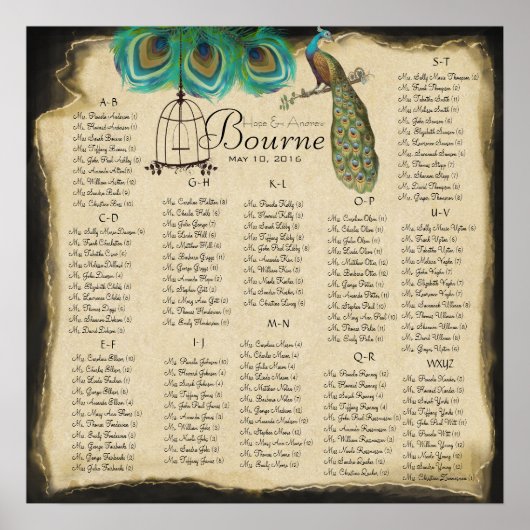 Starts bij 13.20 Zitkuur bij 130 gasten Poster (Voorkant)