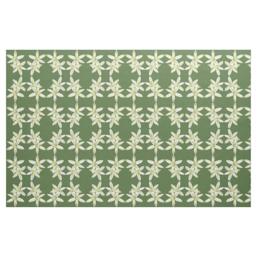Startster van de Bethlehem Flower Fabric Stof (Fat Quarter)