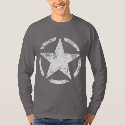  startstijl voor Star Stencil T-shirt (Voorkant)