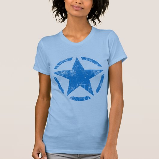  startstijl voor Star Stencil T-shirt (Voorkant)