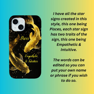 Startteken Pisces iPhone 15 Case