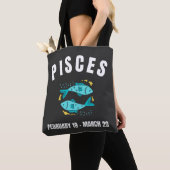 Startteken Pisces Tote Bag (Dichtbij)