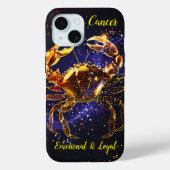 Startteken voor kanker Case-Mate iPhone case (Achterkant)