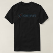 STARTUP LIFE Sticker T-shirt (Design voorkant)