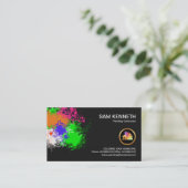 Startverfcontractant verven visitekaartje (Staand voorkant)