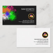 Startverfcontractant verven visitekaartje (Voorkant / Achterkant)