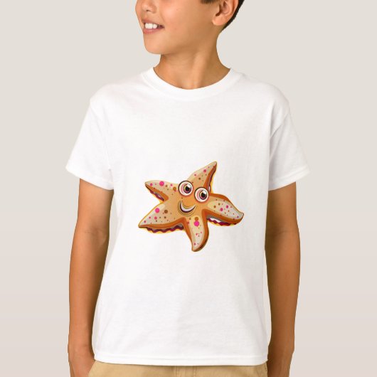 Startvis in de Cute Ocean Zee T-shirt (Voorkant)
