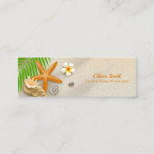 Startviskegelblad voor Vacatieplanner Mini Visitekaartje (Voorkant)