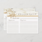 Startviswitgewassen houtachtige iedere inkepenkaar informatiekaartje (Voorkant / Achterkant)