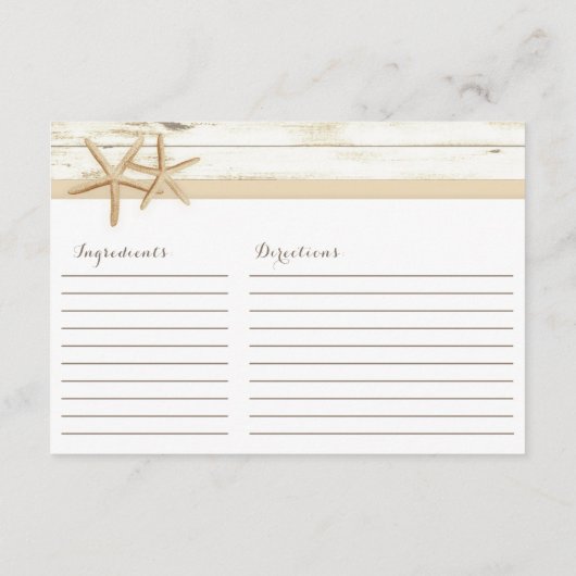 Startviswitgewassen houtachtige iedere inkepenkaar informatiekaartje (Achterkant)