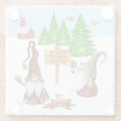 startzonnescherm voor thuisgebruik glazen onderzetter (Achterkant)