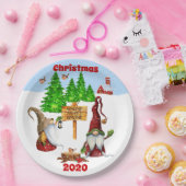 startzonnescherm voor thuisgebruik papieren bordje (Feest)