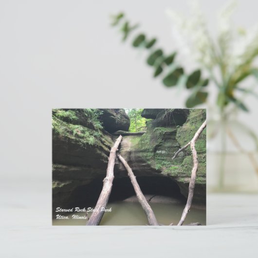 Starved Rock Briefkaart (Staand voorkant)