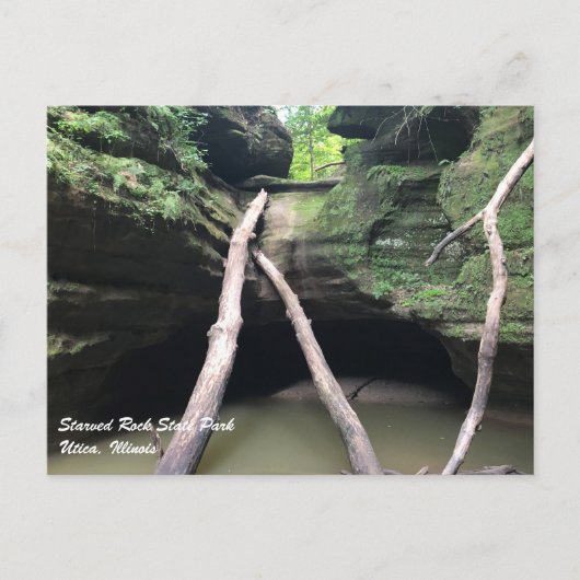 Starved Rock Briefkaart (Voorkant)