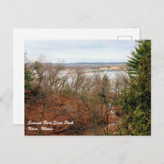 Starved Rock Briefkaart (Voorkant / Achterkant)