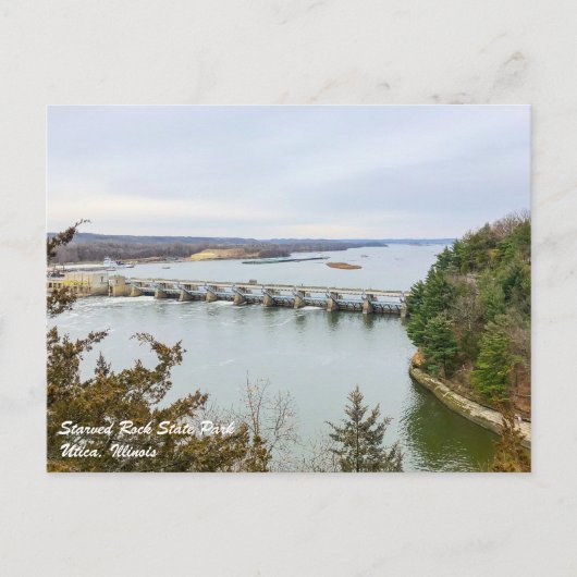 Starved Rock Briefkaart (Voorkant)