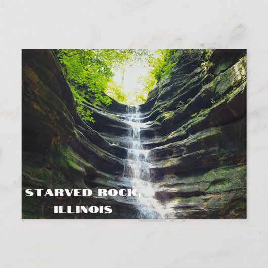 Starved Rock, Illinois Briefkaart (Voorkant)