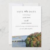 Starved Rock Illinois State Park Save The Date (Voorkant)