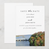 Starved Rock Illinois State Park Save The Date (Voorkant / Achterkant)