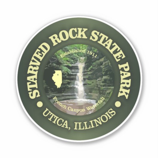 Starved Rock SP Sticker (Voorkant)