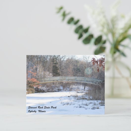Starved Rock State Park Briefkaart (Staand voorkant)