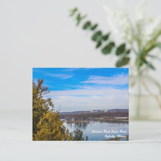Starved Rock State Park Briefkaart (Staand voorkant)
