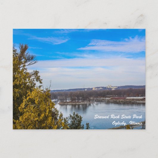 Starved Rock State Park Briefkaart (Voorkant)