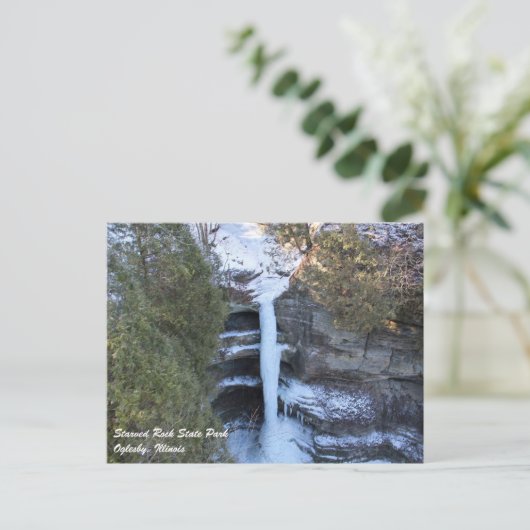 Starved Rock State Park Briefkaart (Staand voorkant)