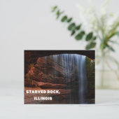 Starved Rock State Park Illinois Briefkaart (Staand voorkant)