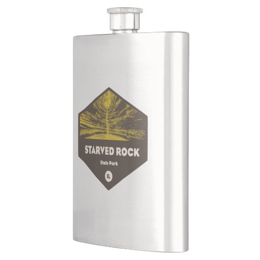 Starved Rock State Park Illinois Flacon (Links)